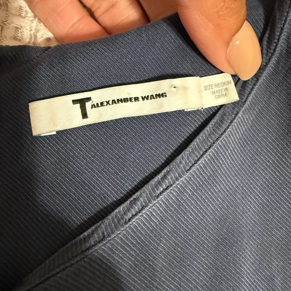 Alexander Wang Navy Blue Women's Jumpsuit Size Medium - Picture 3 of 9